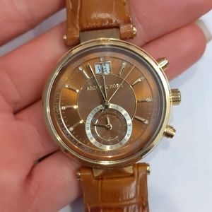 New Women's Michael Kors Snakeskin Watch